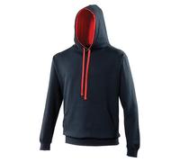Personalised Custom AWDis Varsity Hoodie Pullover Hooded Gym Jumper JH003