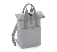 Personalised Custom BagBase Twin Handle Roll-Top Backpack Travelling Camp BG118