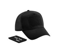 Personalised Custom Beechfield Printed Your Text Removable Patch 5-Panel Cap
