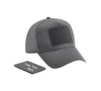 Personalised Custom Beechfield Printed Your Text Removable Patch 5-Panel Cap