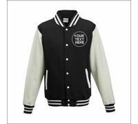 Personalised Custom Embroidered American Baseball Jacket College Varsity Casual