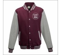 Personalised Custom Embroidered American Baseball Jacket College Varsity Casual