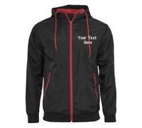 Personalised Custom Embroidered Build Your Brand Wind Runner Jacket Workwear