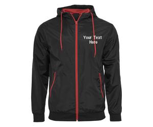 Personalised Custom Embroidered Build Your Brand Wind Runner Jacket Workwear
