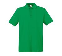 Personalised Custom Embroidered Fruit Of The Loom Premium Polo Casual Work Wear