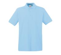 Personalised Custom Embroidered Fruit Of The Loom Premium Polo Casual Work Wear
