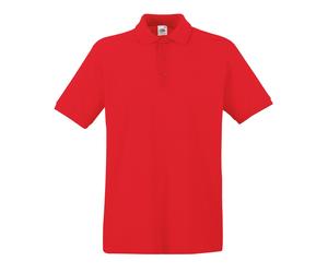 Personalised Custom Embroidered Fruit Of The Loom Premium Polo Casual Work Wear