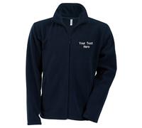 Personalised Custom Embroidered Kariban Falco Full zip Microfleece Jacket KB911