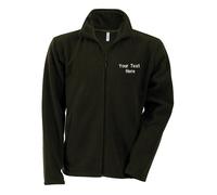 Personalised Custom Embroidered Kariban Falco Full zip Microfleece Jacket KB911