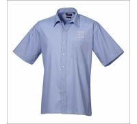 Personalised Custom Embroidered Premier Mens Short Sleeve Staff Work Wear Shirt