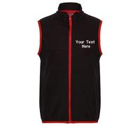Personalised Custom Embroidered Regatta Junior Kids Microfleece Bodywarmer Sport