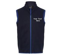 Personalised Custom Embroidered Regatta Junior Kids Microfleece Bodywarmer Sport
