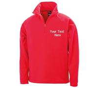 Personalised Custom Embroidered Result Core Microfleece Top Jacket R112X