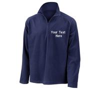 Personalised Custom Embroidered Result Core Microfleece Top Jacket R112X