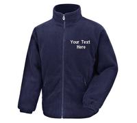 Personalised Custom Embroidered Result Core Padded Winter Fleece Jacket R219X