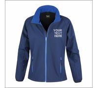 Personalised Custom Embroidered Result Core Women's Soft Shell Jacket Workwear