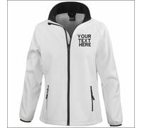 Personalised Custom Embroidered Result Core Women's Soft Shell Jacket Workwear