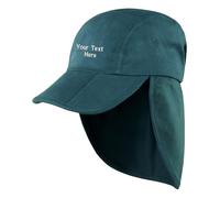 Personalised Custom Embroidered Result Headwear Fold Up Legionnaire Cap Sports