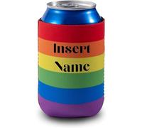 Personalised Custom Foam Insulated Keep Can Holder Cooler Drinks Summer LGBT (1)