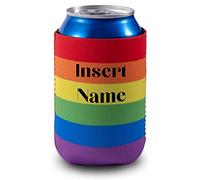 Personalised Custom Foam Insulated Keep Can Holder Cooler Drinks Summer LGBT (4)