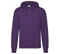 Personalised Custom Fruit of the Loom Classic 80/20 Hooded Text Logo Jumper