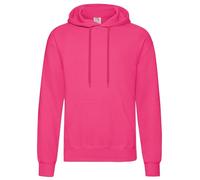 Personalised Custom Fruit of the Loom Classic 80/20 Hooded Text Logo Jumper