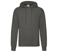 Personalised Custom Fruit of the Loom Classic 80/20 Hooded Text Logo Jumper