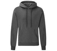 Personalised Custom Fruit of the Loom Classic 80/20 Hooded Text Logo Jumper