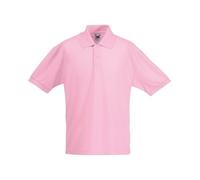 Personalised Custom Fruit of The Loom Kids 65/35 Piqué Polo School Sports SS417