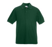Personalised Custom Fruit of The Loom Kids 65/35 Piqué Polo School Sports SS417