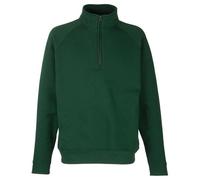 PERSONALISED CUSTOM FRUIT OF THE LOOM PREMIUM 70/30 ZIP NECK SWEATSHIRT SS830