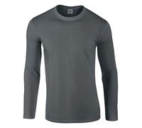 Personalised Custom Gildan Softstyle Long Sleeve T-shirt Casual Crew Neck GD011