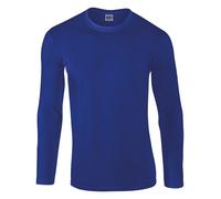 Personalised Custom Gildan Softstyle Long Sleeve T-shirt Casual Crew Neck GD011