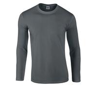Personalised Custom Gildan Softstyle Long Sleeve T-shirt Casual Crew Neck GD011