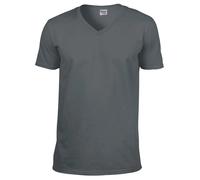 Personalised Custom Gildan Softstyle V-neck T-shirt Short Sleeve Casual GD010