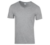 Personalised Custom Gildan Softstyle V-neck T-shirt Short Sleeve Casual GD010