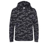 Personalised Custom Just Hoods Awdis Kids Camo Hoodie Sweatshirt Sports JH14J