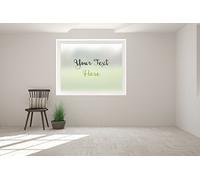 Personalised custom made frosted window film with your text cut out, for glass or door windows, frost cut-out customised sticker (upto 100cm x 100cm)