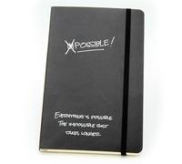Personalised Custom Moleskine Classic Notebook A5 softcover notepad (Black)