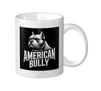Personalised Custom Mug American Cowy Tea Cups with Handle Ceramic Cup for Hot Drinks Coffee 330ml
