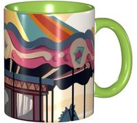 Personalised Custom Mug Carousel Coffee Cups Humour Drinking Cups for Tea Office 330ml