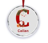 Personalised Custom Name Ornaments for Christmas Tree - Custom Christmas Ornament Gifts for Family - Tree Decorations Baubles