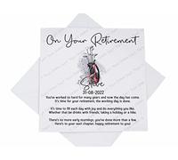 Personalised Custom On Your Retirement Card, Happy Retirement Card, Retirement Verse Poem Card, Retirement Card for Men, Women, Him, Her (Golf - Personalised)