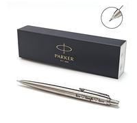 Personalised Custom Parker Jotter SS Pencil chrome trim + Gift Box