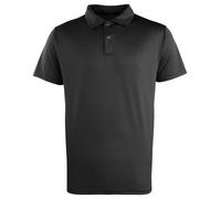 Personalised Custom Premier Coolchecker Studded Polo Casual 100% Polyester PR612