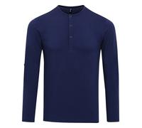 Personalised Custom Premier Long John Roll-Sleeve Tee Round Neck Casual PR218