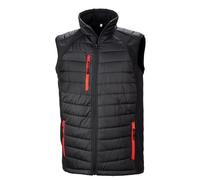 Personalised Custom Print Result Core Compass Padded Softshell Gilet Bodywarmer