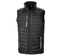 Personalised Custom Print Result Core Compass Padded Softshell Gilet Bodywarmer