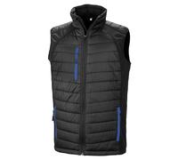 Personalised Custom Print Result Core Compass Padded Softshell Gilet Bodywarmer