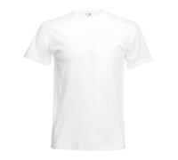 Personalised custom printed Fruit of the Loom T-Shirt Text Logo stag hen SS048